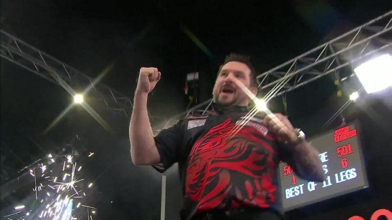 Johnny Clayton knocked down James Wade in the Week 8 Final.  The Welshman won his second final of the season as he is level on points with Michael Van Gerwin.