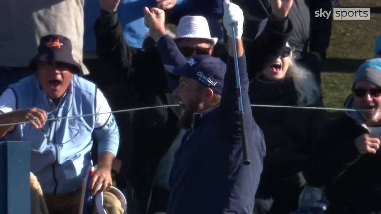 Shane Lowry sent the Sawgrass crowd into a frenzy when he produced a dramatic hole-in-one on one on 17