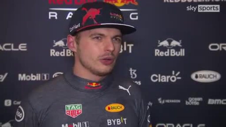 Max Verstappen is happy with Red Bull's start but refuses to drift too much ahead of the season-opening race