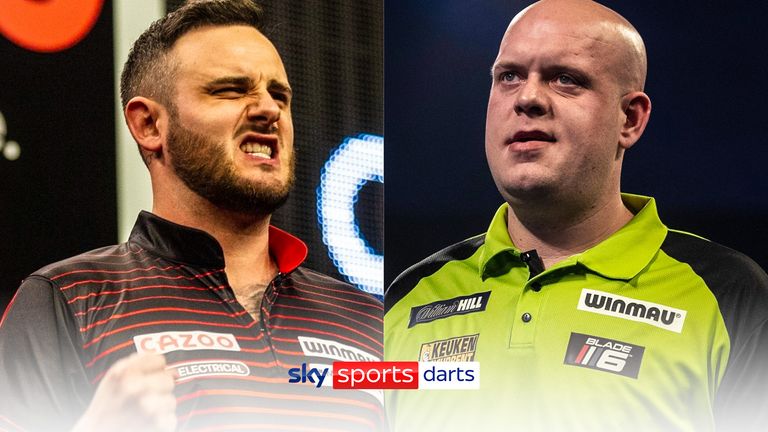 Best event of the seventh night of the Premier League darts in Rotterdam as Colin wrecked Michael Van Gerwin's comeback to claim his first win of the season