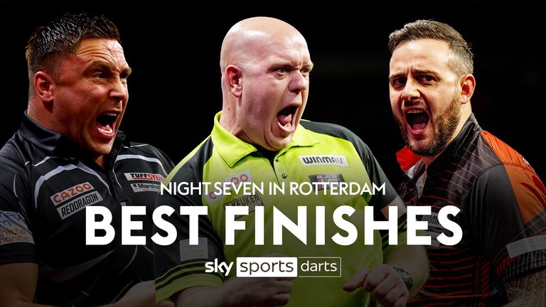 Watch the best recordings from the Night Seven of Premier League Darts in Rotterdam.