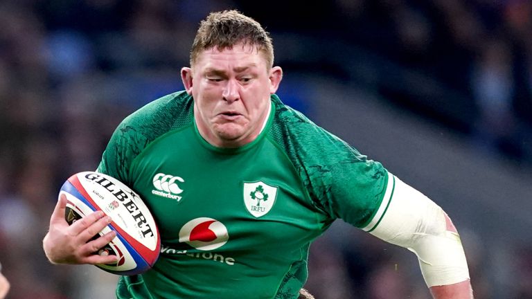 Tadhg Furlong worked hard during the audition match