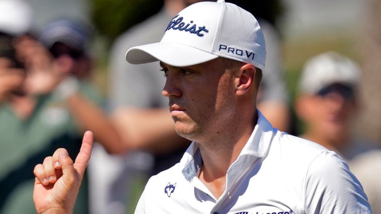 Thomas played back-to-back rounds of 66 in the first two days