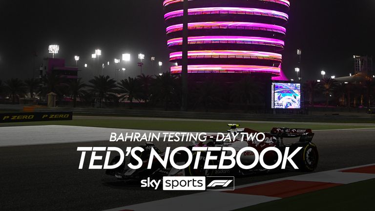 Sky F1's Ted Kravitz takes a look back at day two of Formula 1 pre-season testing from Bahrain