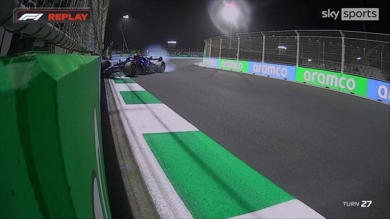Sergio Perez was unfortunate to lose the race lead after the Nicolas Latifi accident knocked out the safety car.