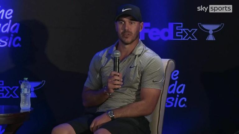 Brooks Koepka says we haven't heard of the end of the proposed Saudi-backed golf tournament and that someone 