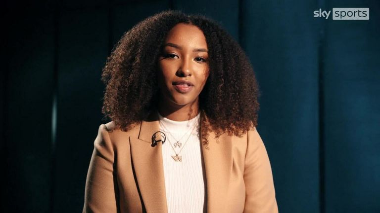 Former W Series Driver and Ambassador for Diversity and Inclusion Naomi Schiff joins Team Sky F1 as she co-hosts a presentation 