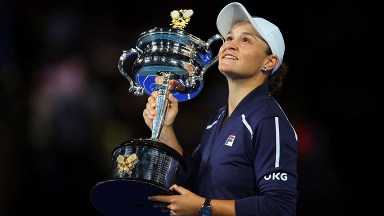 Ash Party wins the Australian Open