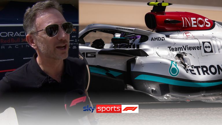 Red Bull Team Principal Christian Horner has been very frank about the Mercedes design issue 