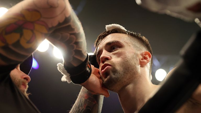 Josh Taylor before his match against Jack Caterall 