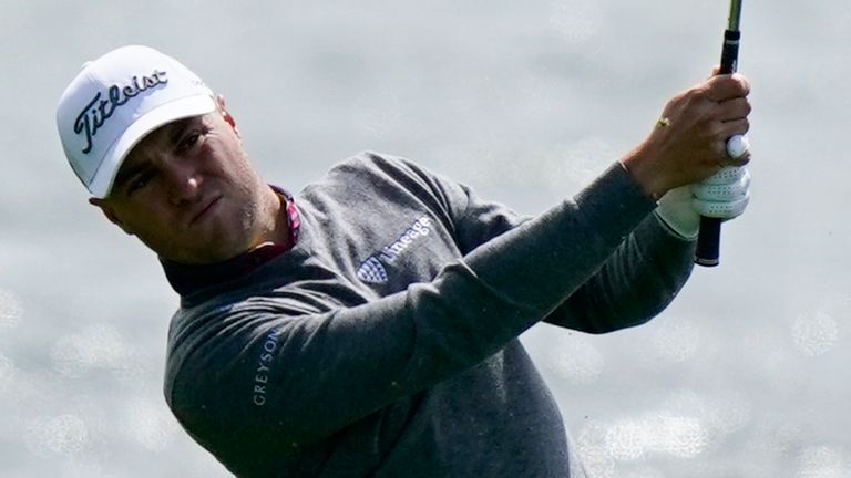 Thomas is three shots away from the lead in Florida as he aims to win the players for the second year in a row