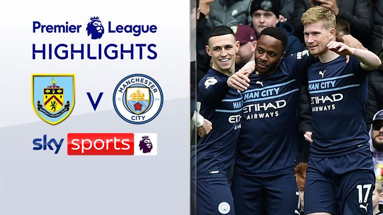 Burnley vs Manchester City Premier League