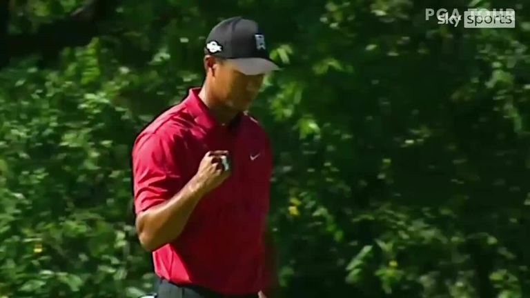 Before Woods is inducted into the World Golf Hall of Fame, take a look at some of the most memorable hits from his record-breaking PGA Tour career.