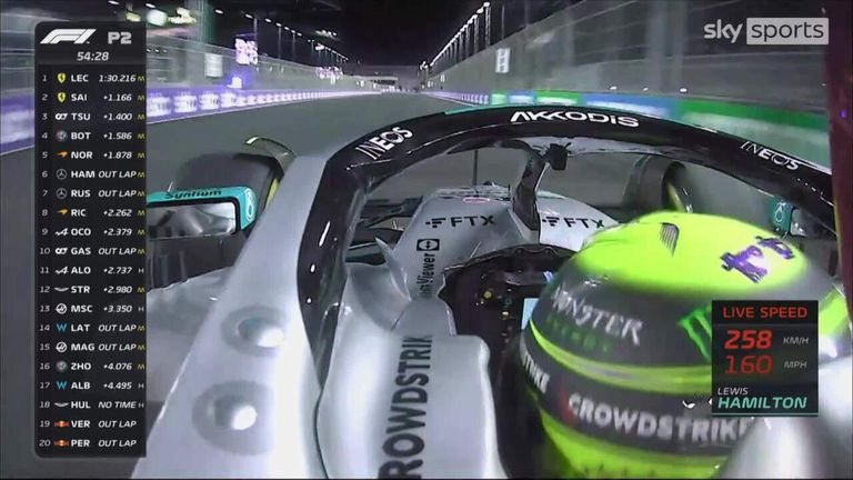 Lewis Hamilton had more difficulties riding porpoises in his Mercedes during second practice ahead of the Saudi Arabian Grand Prix