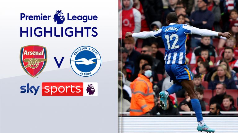 Highlights of the Arsenal-Brighton match
