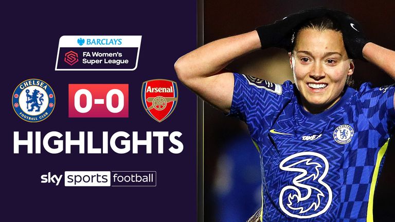 WSL Chelsea 0-0 Arsenal