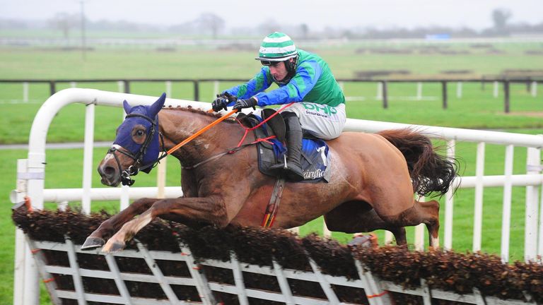 Ronald Pump and Paul Townend jump at the end to win the Fairyhouse