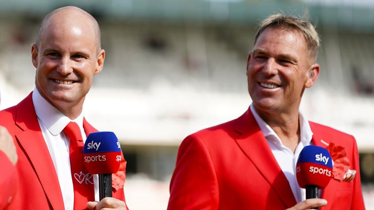 Former England captain Andrew Strauss paid tribute to Warren and explained what made him special both on and off the field