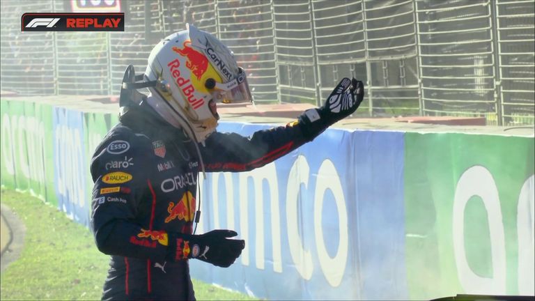 Max Verstappen is retiring after engine problems caused him to retire from the track at the Australian Grand Prix.