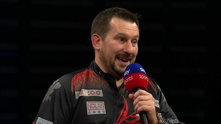 Johnny Clayton talks about his second final win during the 2023 Premier League darts season, insisting he is the best in the world when playing at his peak.