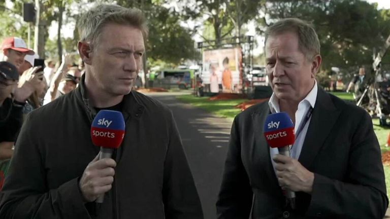 Simon Lazenby of Sky F1 and Martin Brandel look forward to the return of the Australian Grand Prix from Melbourne.