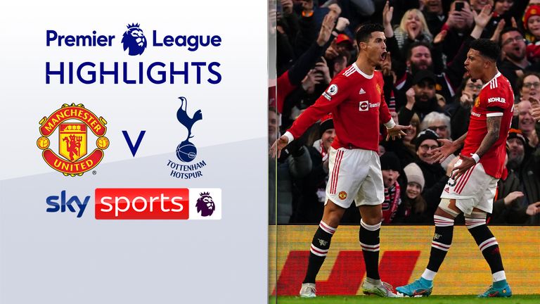 Summary of the match between Manchester United and Tottenham