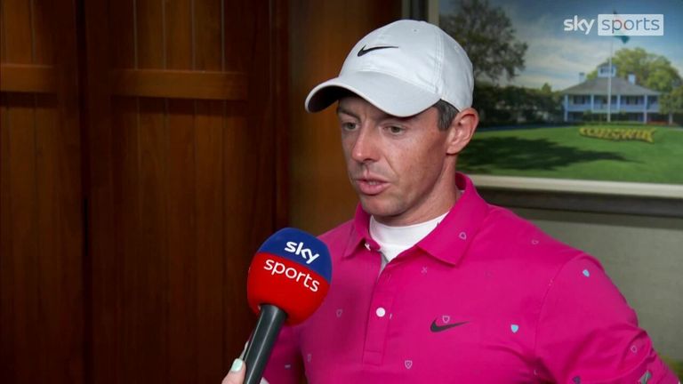 Rory McIlroy remained in the Grand Slam competition after 73 seconds in a row at Augusta National.