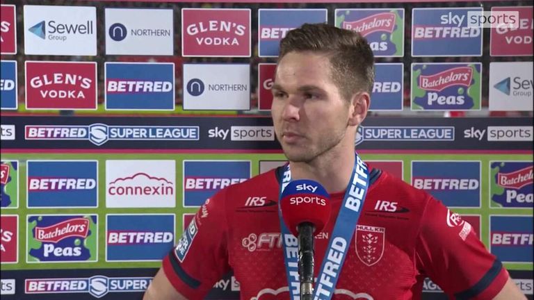 Matt Parcelle was named Man of the Match after leading Hull KR to victory over Castleford Tigers