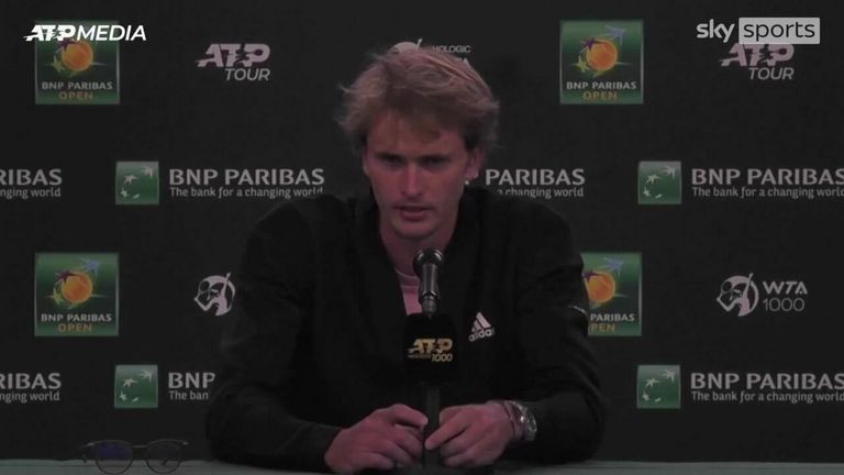 Alexander Zverev says he was kicked out of the Mexico Open for verbally abusing the referee and hitting him with his racket in his chair. 