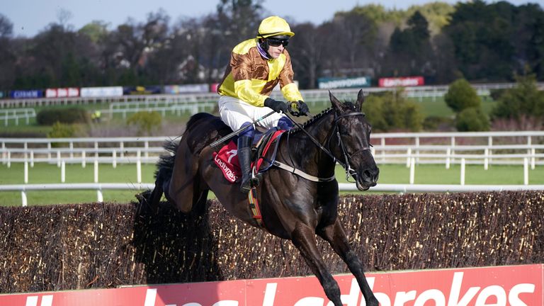 Paul Taunin leads Gallopin de Champs to victory in Leopardstown