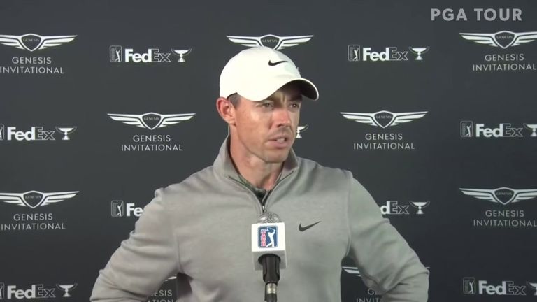 Rory McIlroy said a proposed Saudi Arabia-backed breakaway golf league has 'died in the water' following Dustin Johnson and Bryson Deschamps' commitment to the PGA Tour.
