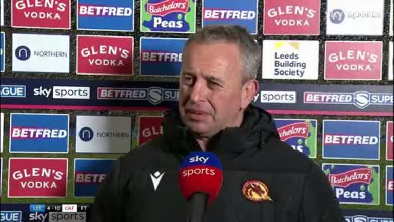 Steve McNamara, head coach of Catalan Dragons, felt his team deserved to beat Leeds