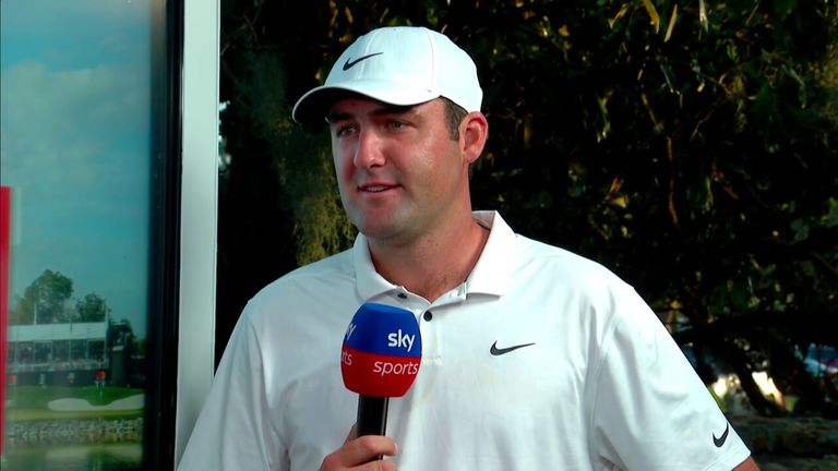 Scotty Scheffler says Bay Hill played really hard in the last round and needed to put in a lot of effort all day to stay competitive.