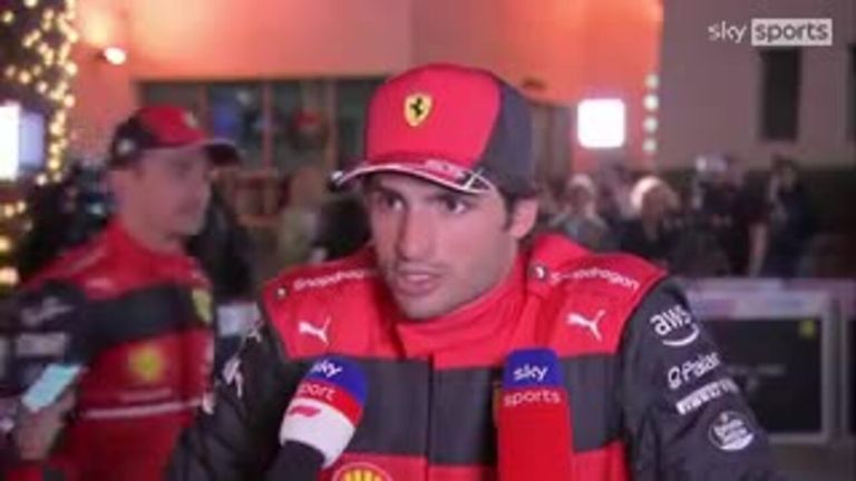 Carlos Sainz says his Ferrari teammate Charles Leclerc deserves to be pole position because he is currently driving 