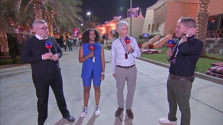 Formula 1 chief Ross Brawn said he was 'happy' with the presentation of the race at the Bahrain Grand Prix for the inaugural season.