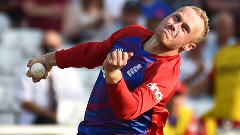 Parkinson's played five one-day internationals and four internationals in T20 for England