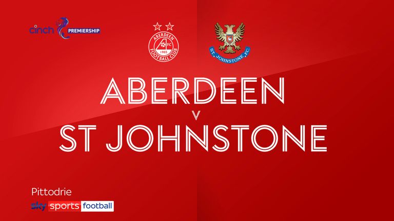 Aberdeen vs St Johnston