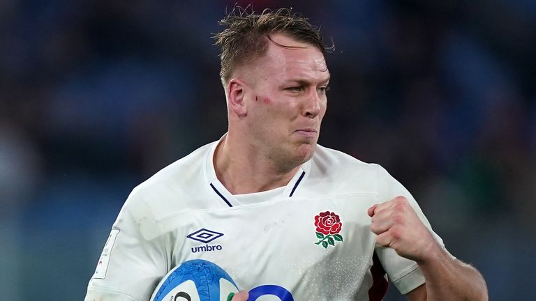 England's Alex Dombrandt tested positive for Covid this week 