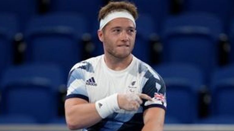 Alfie Hewitt became the No. 1 wheelchair tennis player in the world