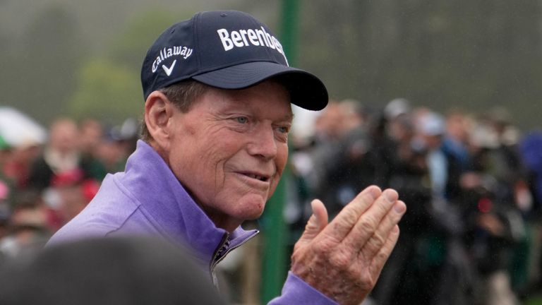 Tom Watson is the 11th Honorary Initiator since they were both introduced in 1963