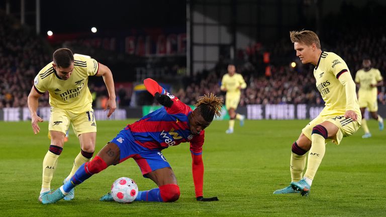 Arsenal's creativity was captured in the Monday night football match