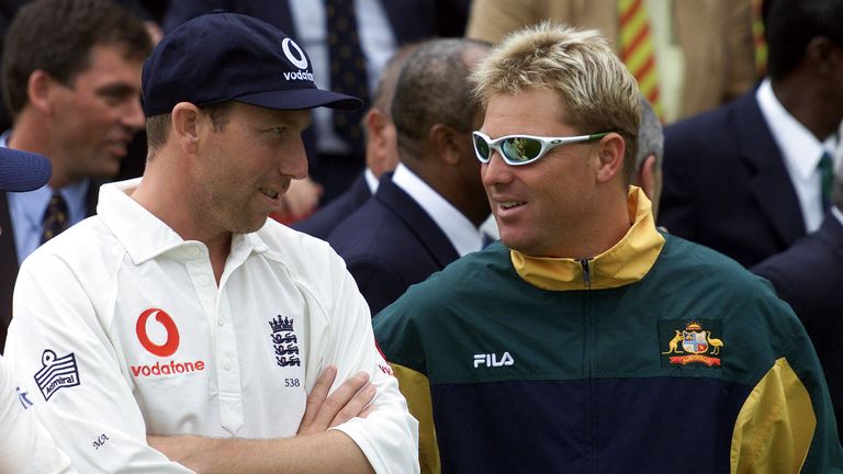 Atherton and Warren - Long-time foes on the pitch and teammates in the Sky Sports commentary