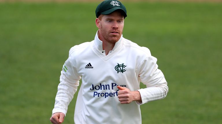 Kent newcomer Ben Compton has made a century together with Jordan Cox