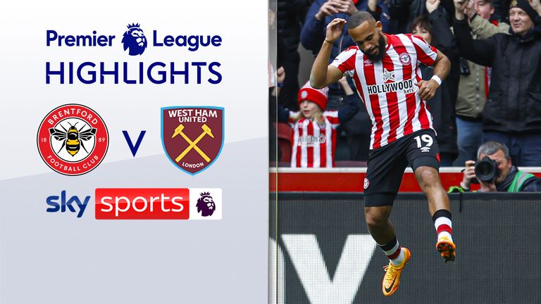 Brentford West Ham match highlights
