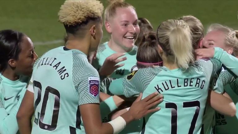 Brighton takes the lead against Arsenal