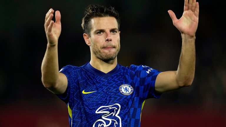 Cesar Azpilicueta was part of Chelsea's other clean sheets