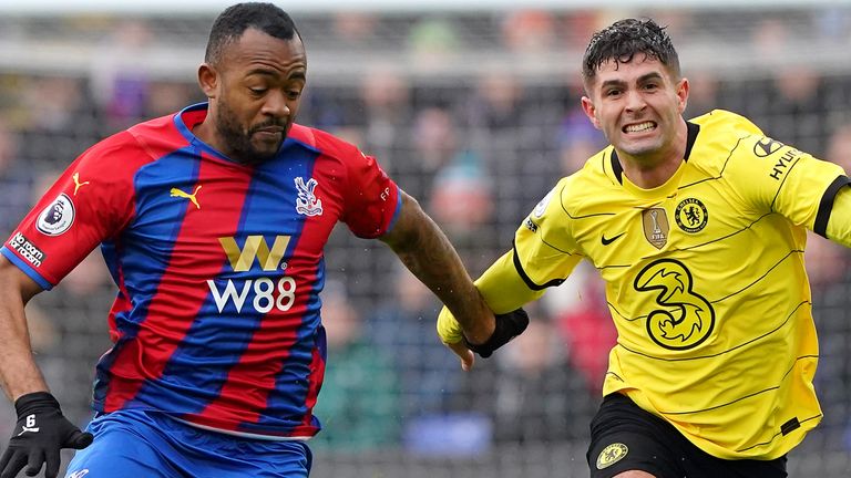 Chelsea and Crystal Palace meet in the FA Cup semi-finals at Wembley Stadium next month