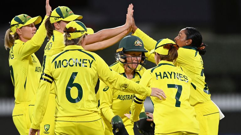 England lost the first match of the Women's Cricket World Cup to Australia