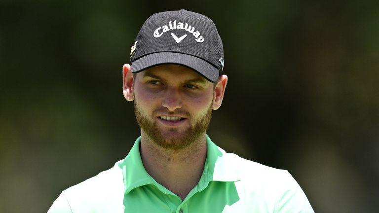 Daniel Gavins leads by one shot after the opening round in Kenya
