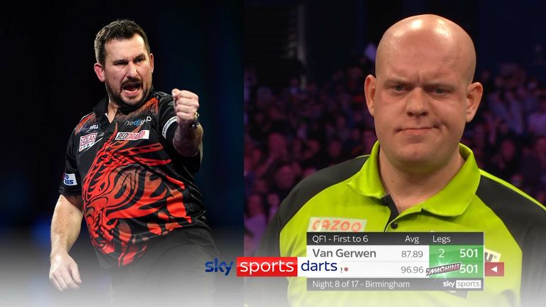 After a great night of Premier League darts in Birmingham, take a look at the best checkouts from Night 8